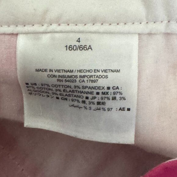 Old Navy Classic Chino Shorts - Pink - Size 4 - Picture 6 of 9